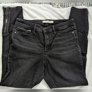 Athleta Black Skinny Jeans, Size 10